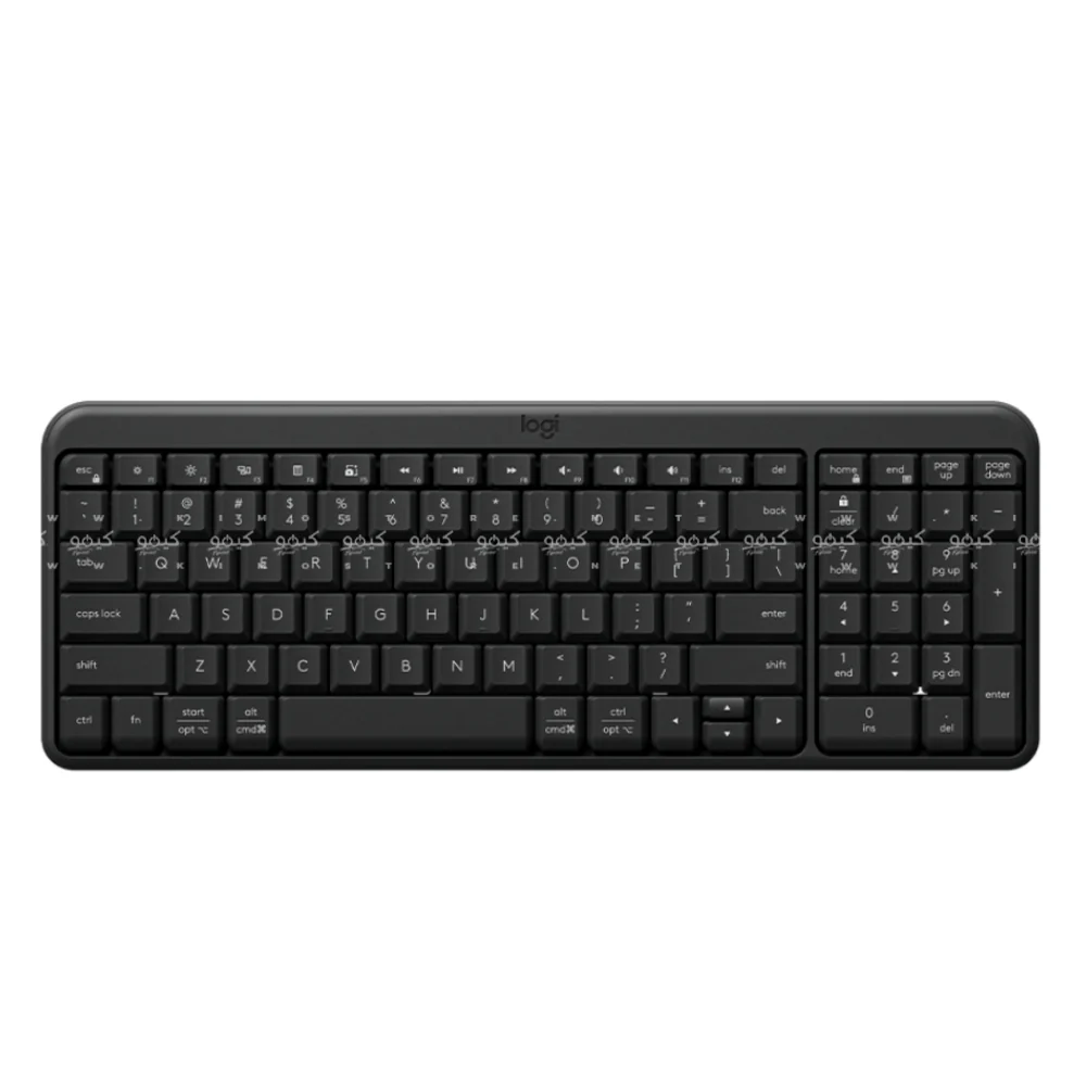 Logitech MK250 Combo Dual Mode Bluetooth Wireless Keyboard + Mouse English & Arabic - Graphite - Image 2