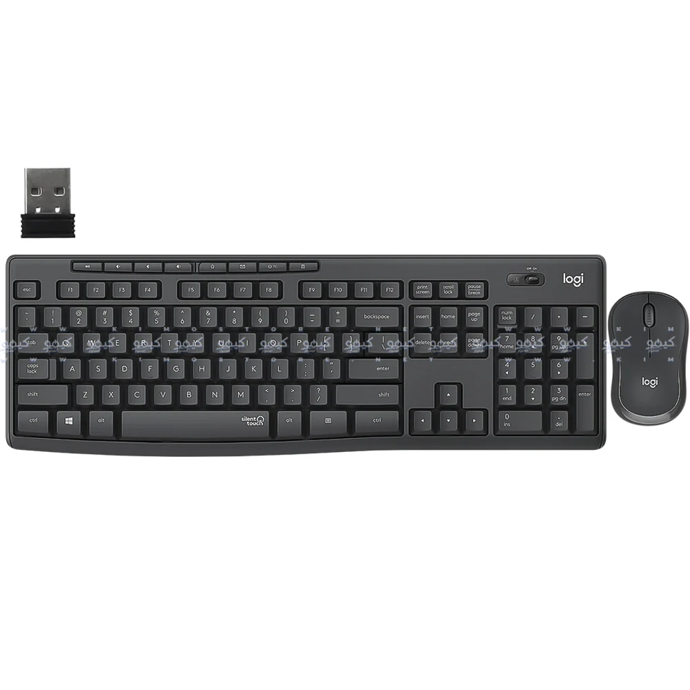 Logitech MK295 Wireless Keyboard + Mouse Combo English & Arabic