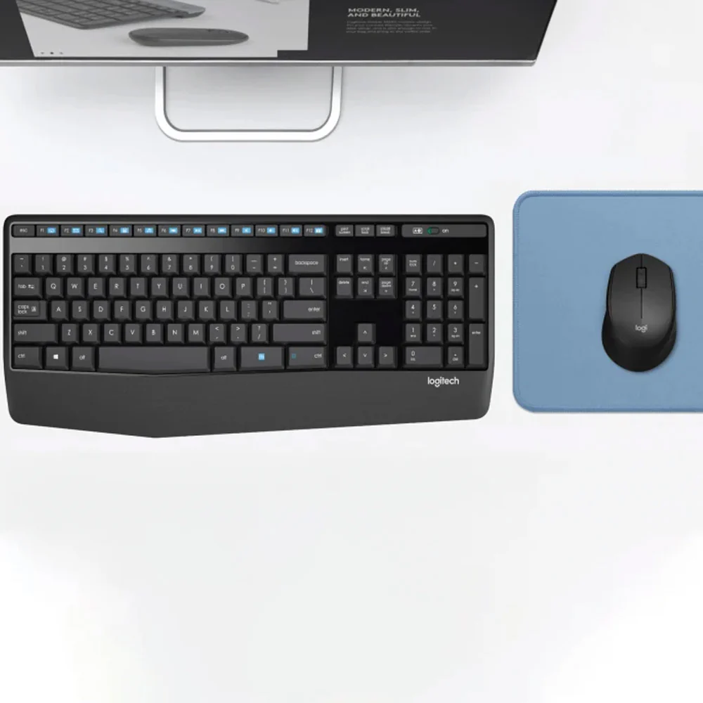 Logitech MK345 Comfort Wireless Keyboard + Mouse Combo English & Arabic - Image 10