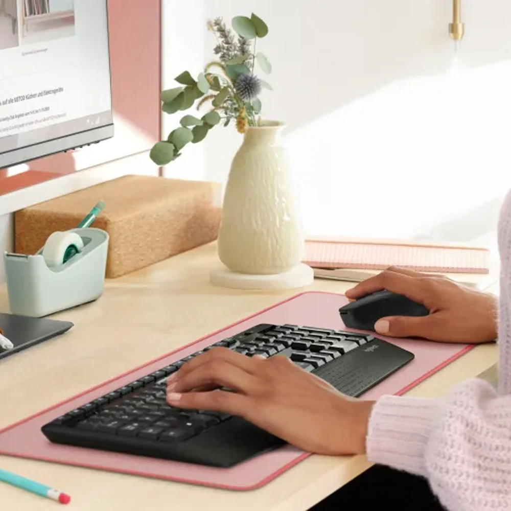 Logitech MK345 Comfort Wireless Keyboard + Mouse Combo English & Arabic - Image 12
