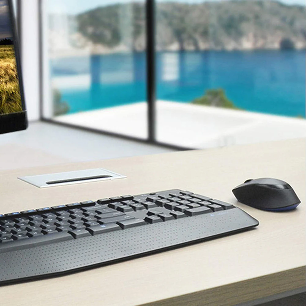 Logitech MK345 Comfort Wireless Keyboard + Mouse Combo English & Arabic - Image 8
