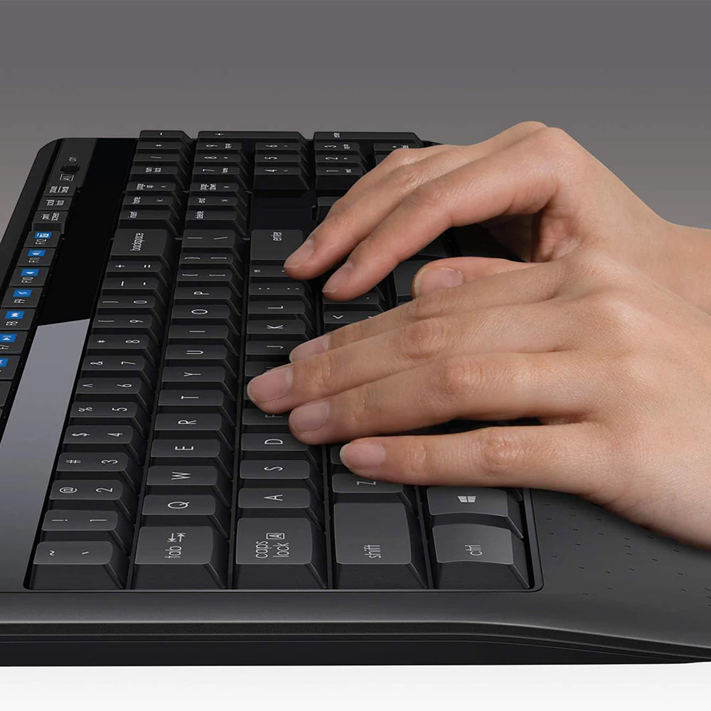 Logitech MK345 Comfort Wireless Keyboard + Mouse Combo English & Arabic - Image 9