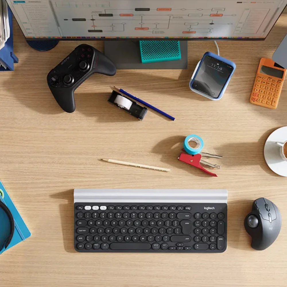 Logitech MX ERGO Dual Mode Rechargeable Bluetooth Wireless Mouse 2048Dpi - Image 16