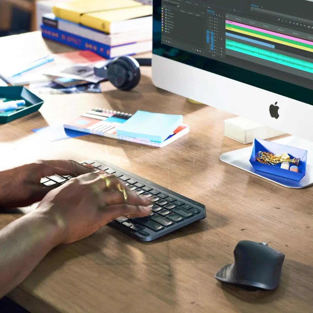 Logitech MX Keys Mini Dual Mode Bluetooth Wireless Keyboard English & Arabic - Image 6