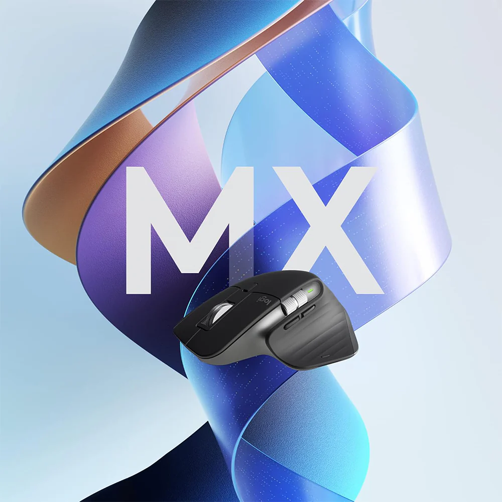 Logitech Mx Master 3S Bluetooth Edition Mouse 8000Dpi - Graphite - Image 7