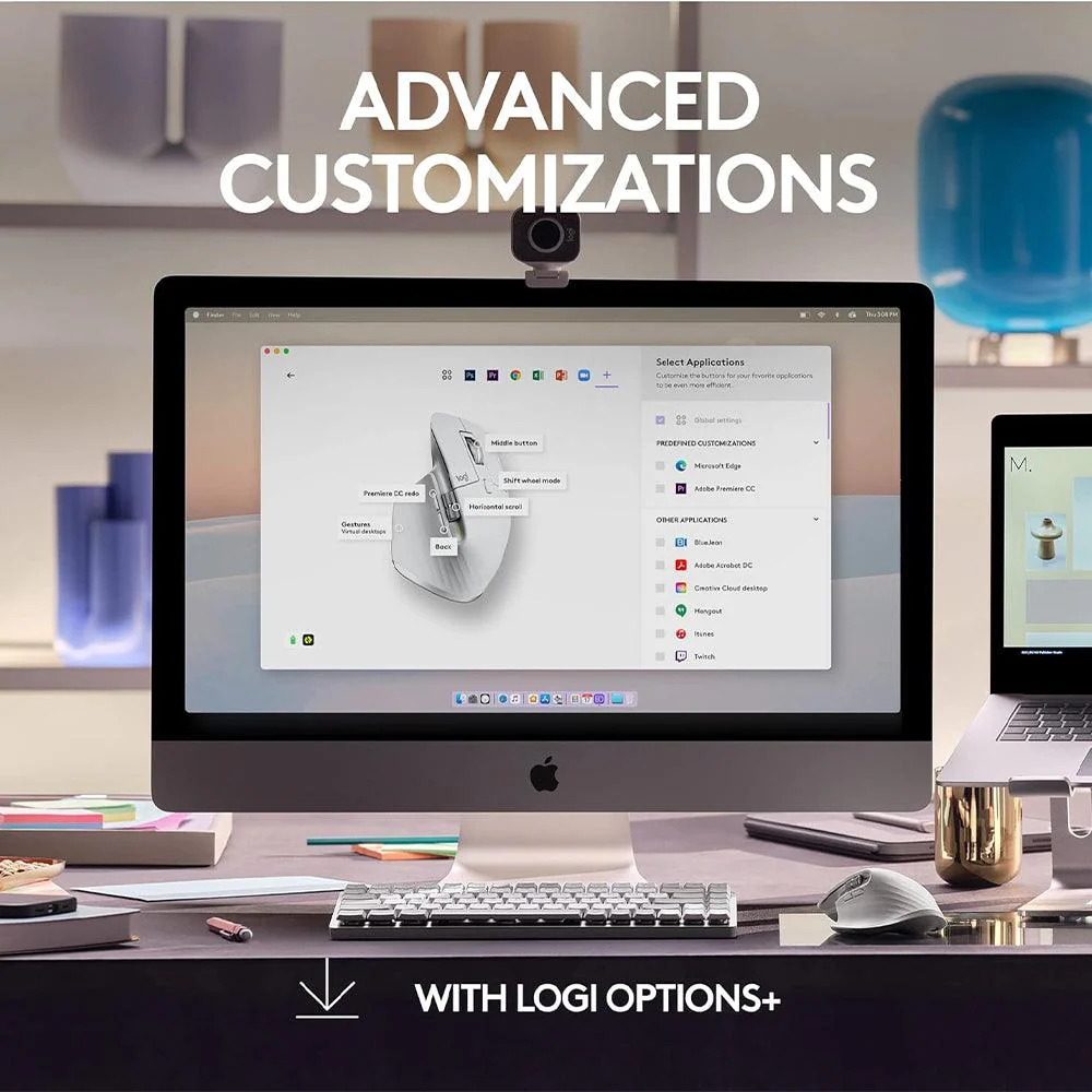 Logitech Mx Master 3S Dual Mode Bluetooth Wireless Mouse 8000Dpi - Image 21