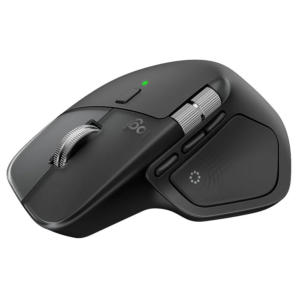 Logitech Mx Master 4 Dual Mode Bluetooth Wireless Mouse 8000Dpi - Black - Image 2