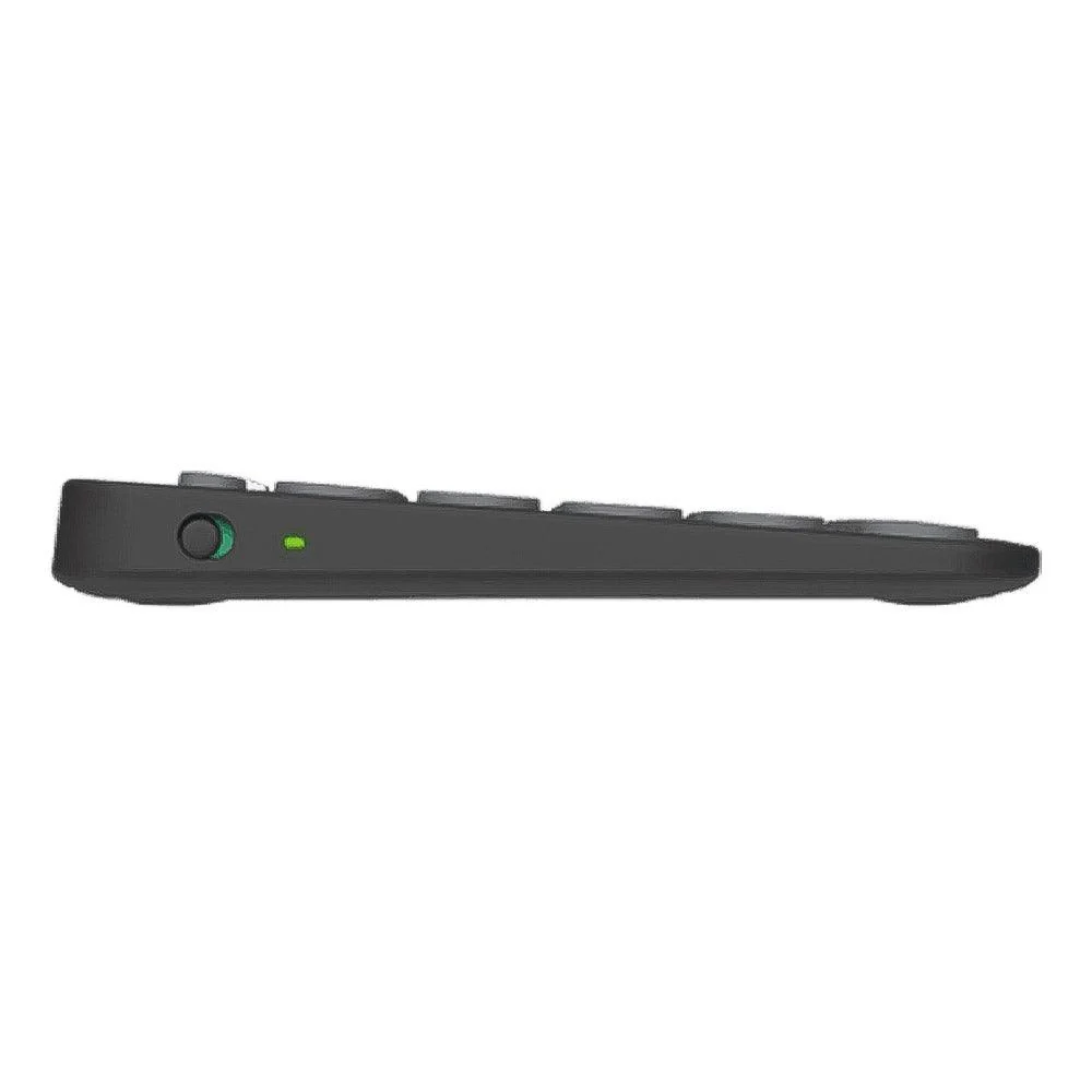 Logitech Pebble Keys 2 K380S Dual Mode Bluetooth Wireless Keyboard English & Arabic - Graphite - Image 4