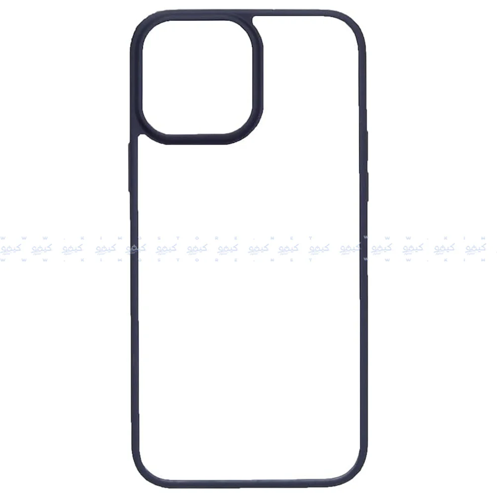 Magic Mask Phone Silicone Transparent Cover iPhone 13 Pro Max - Black