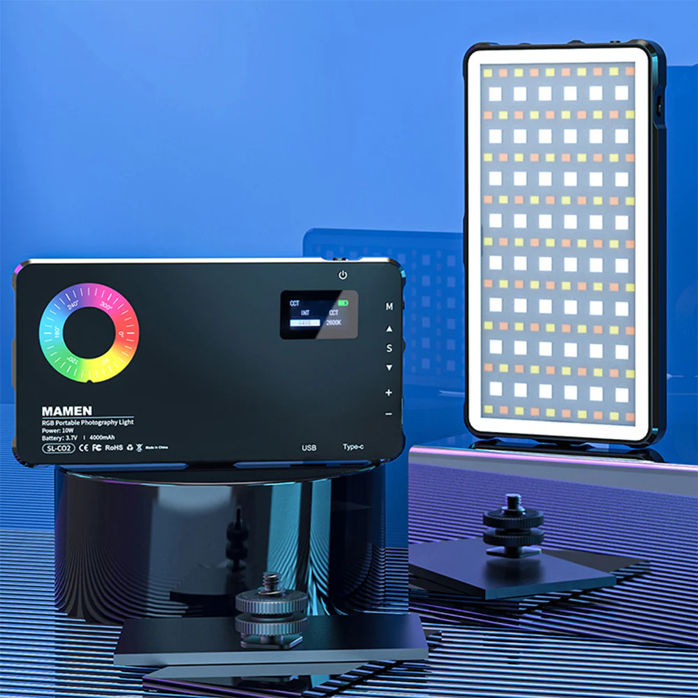 Mamen SL-C02 LED RGB Portable Photography Light - Image 5