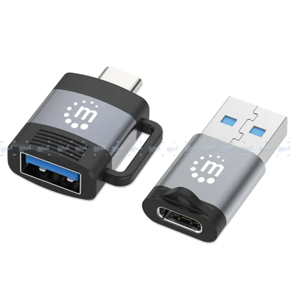 Manhattan CV-14-0 Type-C to USB & USB to Type-C OTG Adapter Converter - Image 2