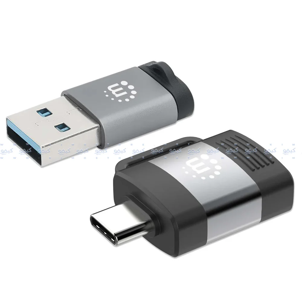 Manhattan CV-14-0 Type-C to USB & USB to Type-C OTG Adapter Converter - Image 3