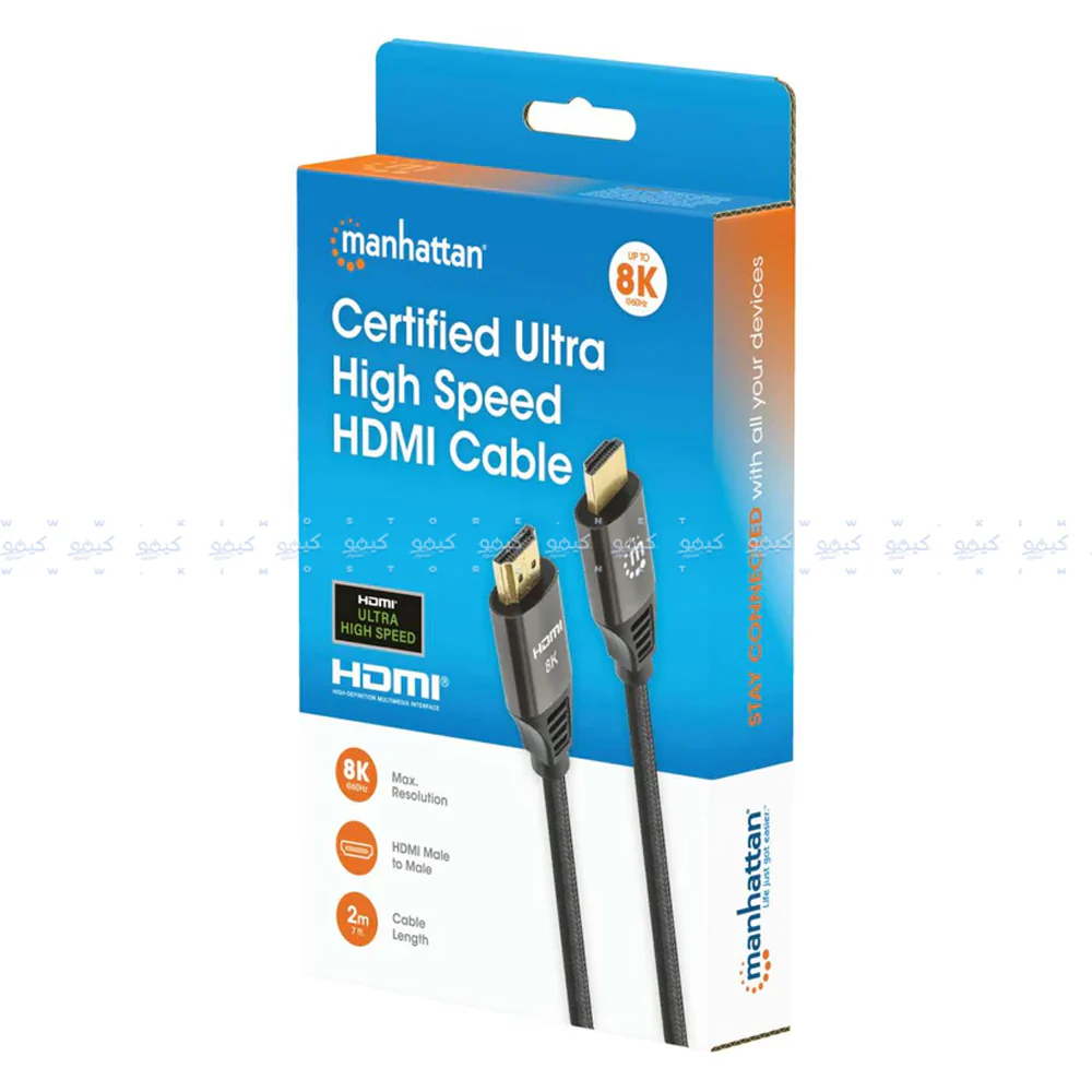 Manhattan CV-48-8 8K HDMI Monitor Cable 2m - Image 5