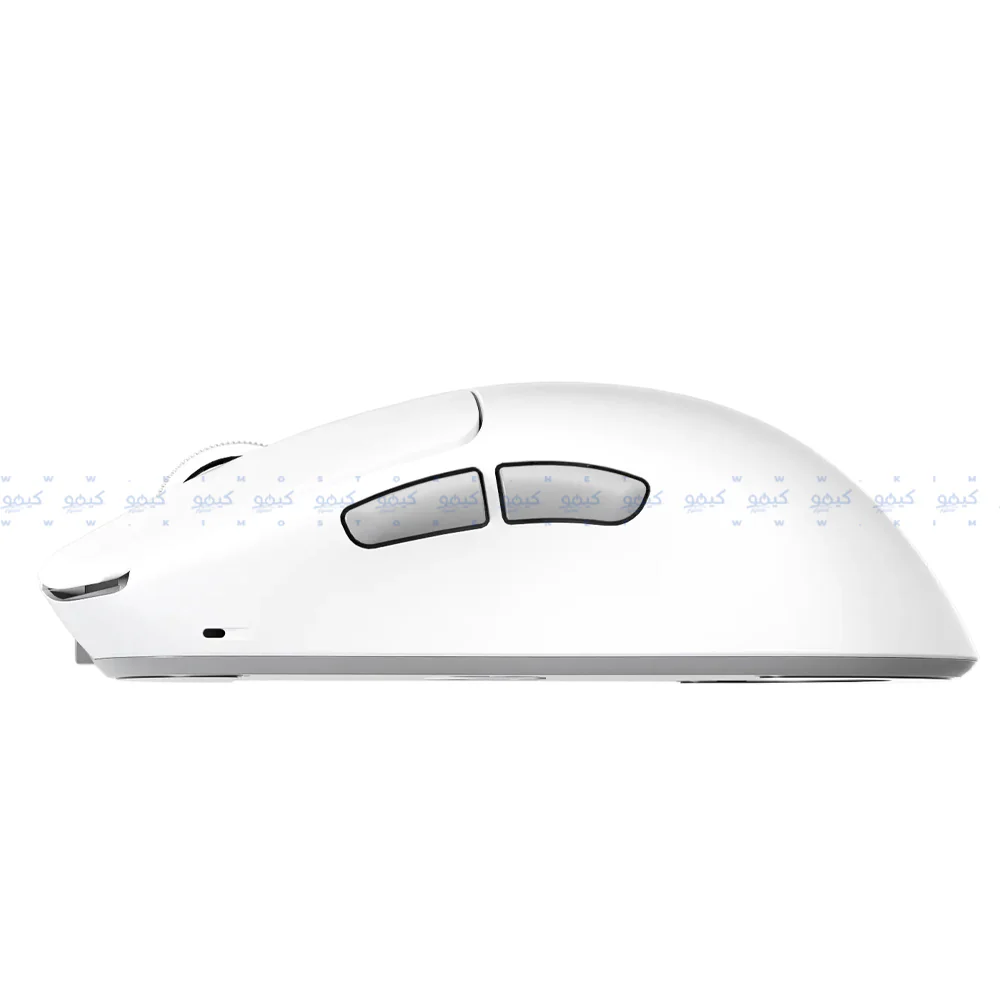 Meetion Air GW40 Pro Triple Mode Rechargeable Bluetooth Wireless & Wired Mouse 2600DPI - White - Image 6