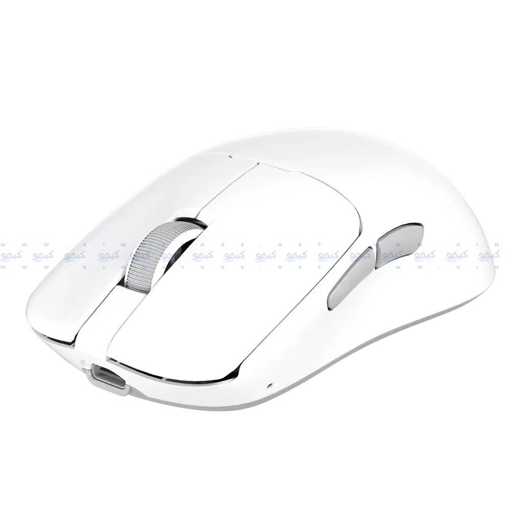 Meetion Air GW40 Triple Mode Rechargeable Bluetooth Wireless & Wired Mouse 12000Dpi - White - Image 3