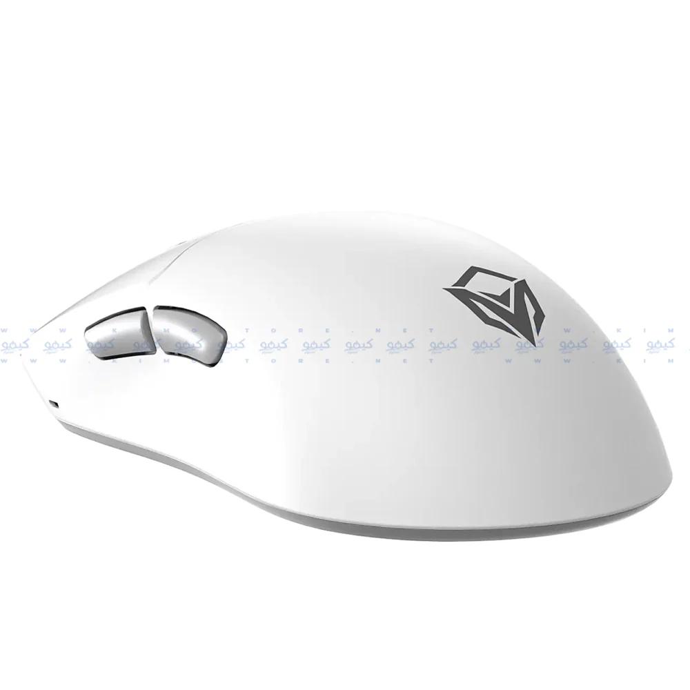 Meetion Air GW40 Triple Mode Rechargeable Bluetooth Wireless & Wired Mouse 12000Dpi - White - Image 4