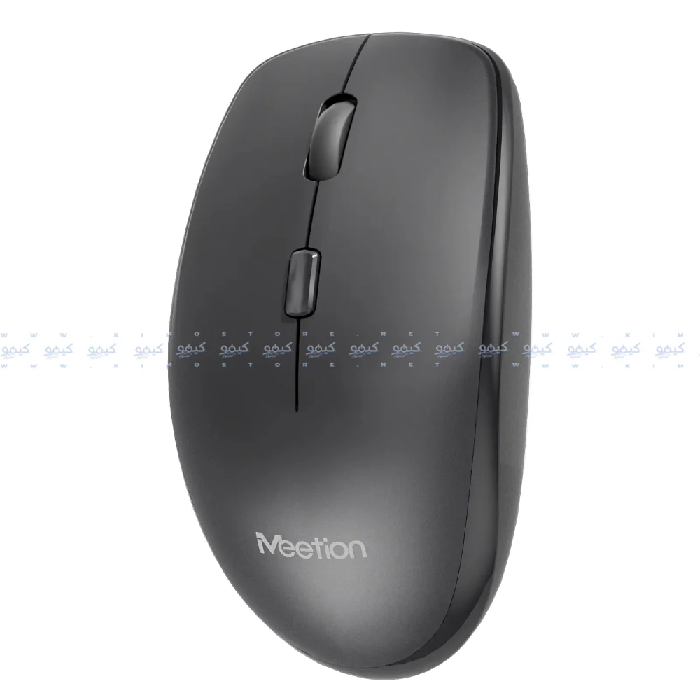 Meetion BTM100 Dual Mode Bluetooth Wireless Mouse 3800Dpi - Steel Gray - Image 3