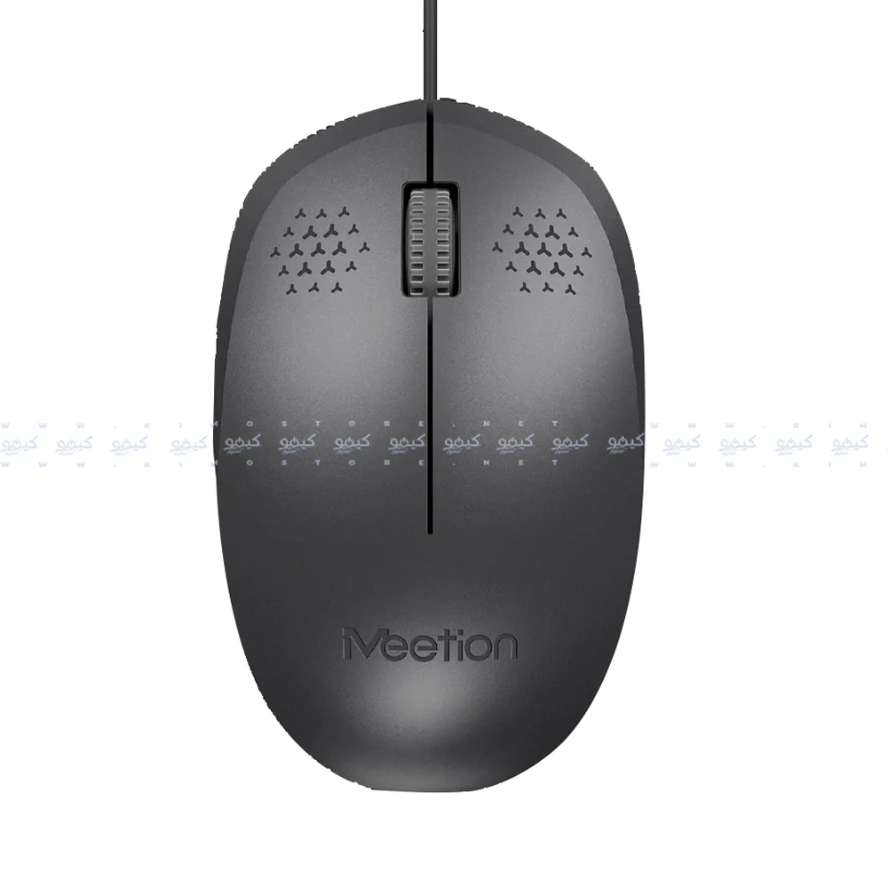 Meetion C235 Silent Wired Keyboard + Mouse Combo English & Arabic - Black - Image 6
