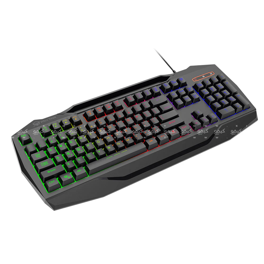 Meetion C490 4in1 Wired Rainbow Gaming Keyboard + Mouse + Mouse Pad + Headset Combo English & Arabic - Image 3