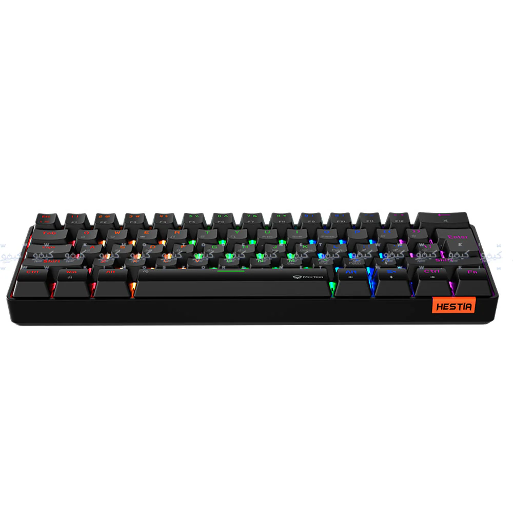 Meetion Hestia MK005 Blue Switch Wired Rainbow Gaming Keyboard English & Arabic - Image 4