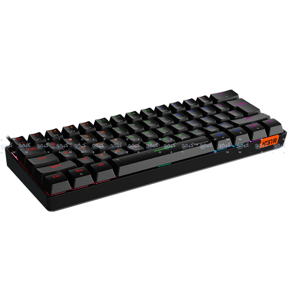 Meetion Hestia MK005 Blue Switch Wired Rainbow Gaming Keyboard English & Arabic - Image 5