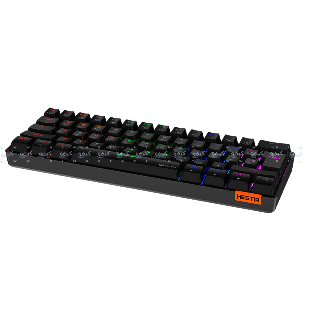 Meetion Hestia MK005 Blue Switch Wired Rainbow Gaming Keyboard English & Arabic - Image 6