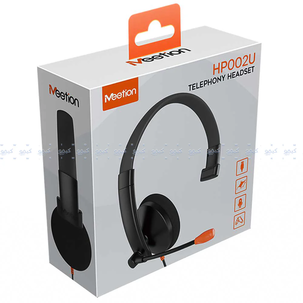 Meetion HP002U Mono Headset With Noise-Cancelling Mic - Image 7