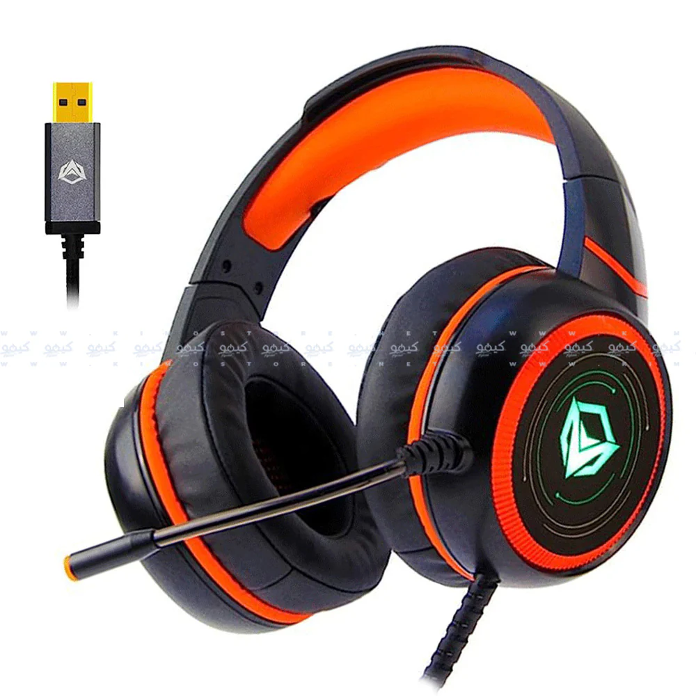 Meetion HP030 Stereo RGB Gaming Headset 7.1 Surround Sound With Noise-Cancelling Mic