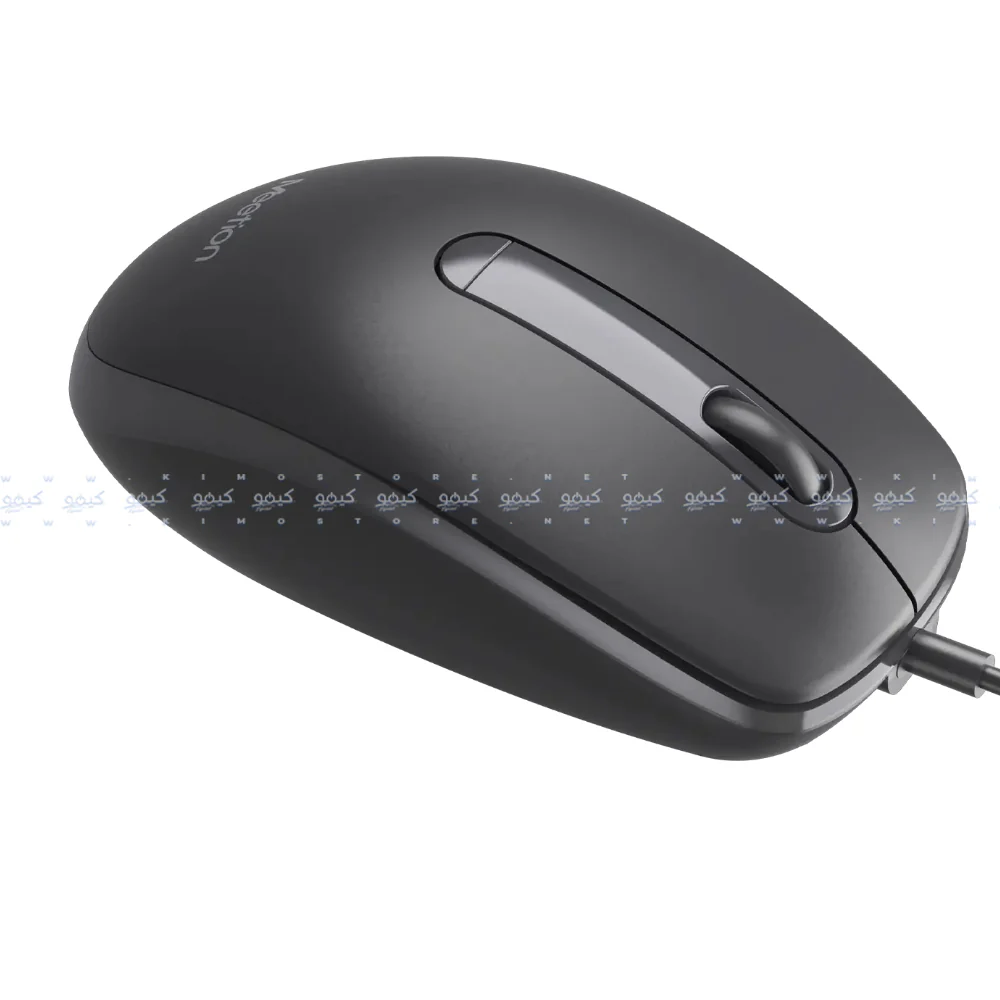 Meetion M100 Wired Mouse 1200Dpi - Black x Gray - Image 3