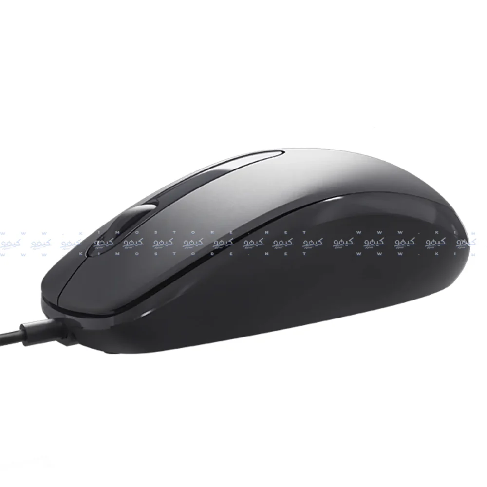 Meetion M100 Wired Mouse 1200Dpi - Black x Gray - Image 4
