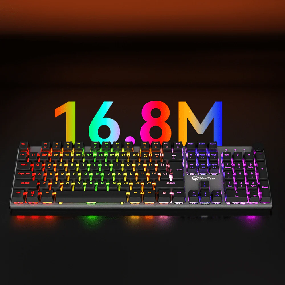 Meetion MK009 Pro Red Switch Wired RGB Gaming Keyboard English & Arabic - Image 10