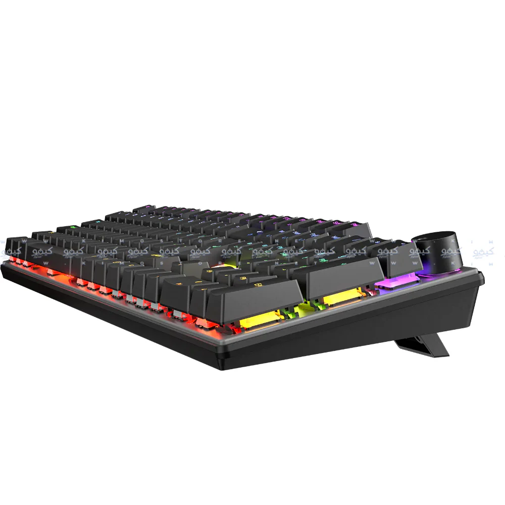 Meetion MK009 Red Switch Wired Rainbow Gaming Keyboard English & Arabic - Image 4