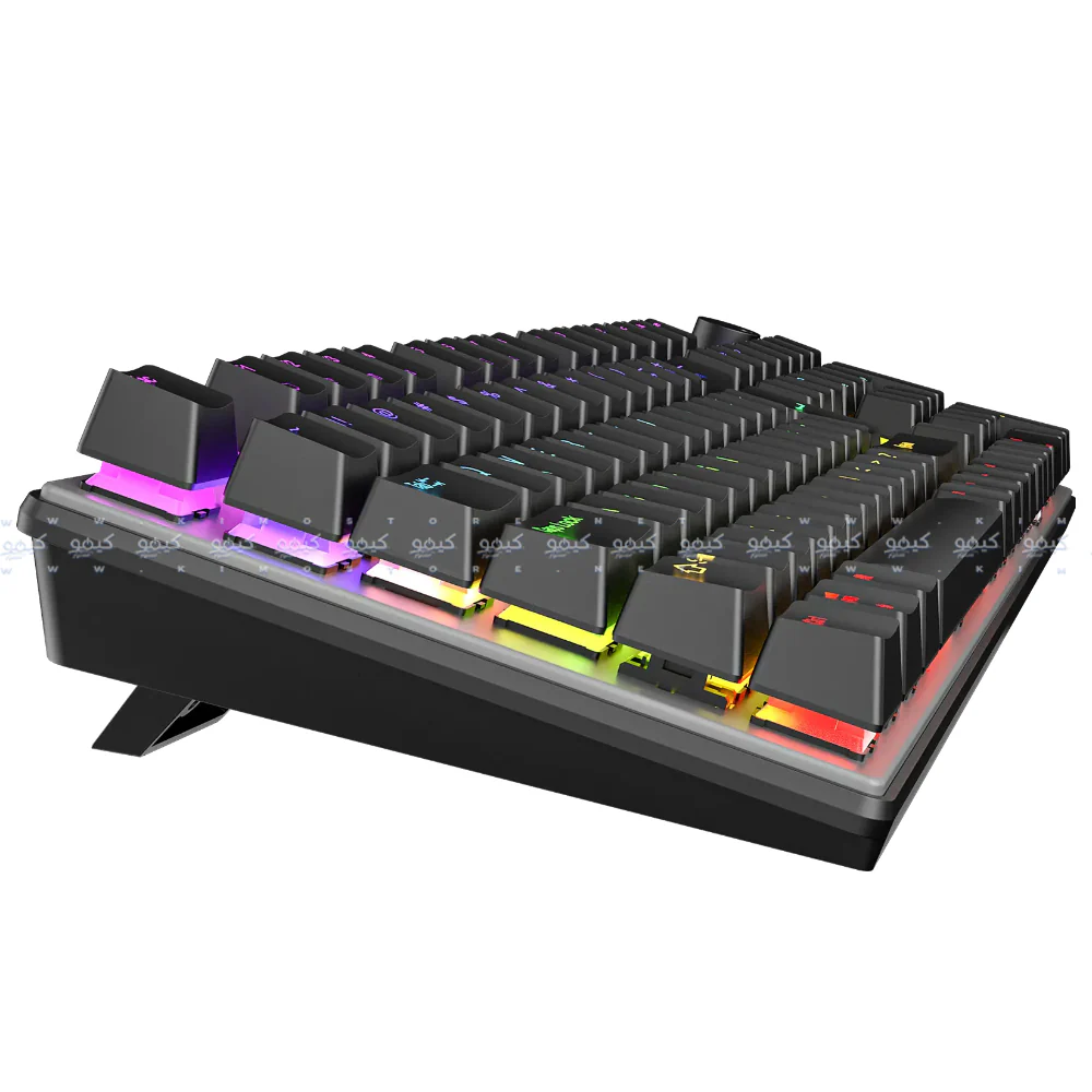 Meetion MK009 Red Switch Wired Rainbow Gaming Keyboard English & Arabic - Image 5
