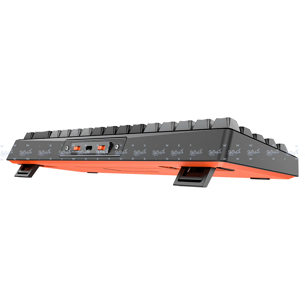 Meetion MK12 Triple-Mode Bluetooth Wireless & Wired RGB Gaming Keyboard English & Arabic - Image 6