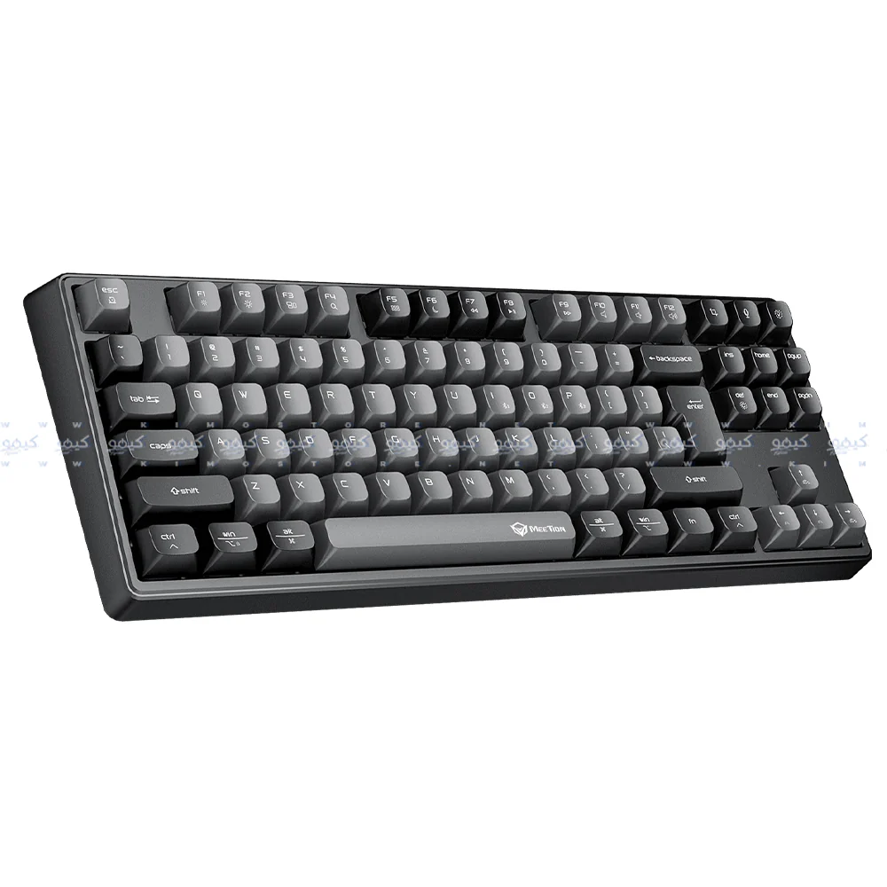 Meetion MK14 TKL Triple-Mode Rechargeable Bluetooth Wireless & Wired RGB Gaming Keyboard English & Arabic - Image 5