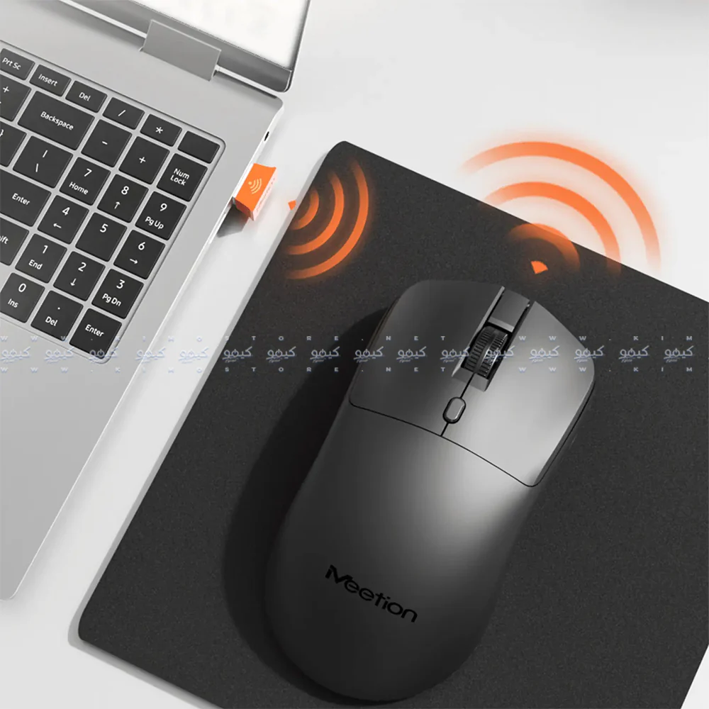 Meetion R546 Wireless Mouse 1600Dpi - Dark Gray - Image 2