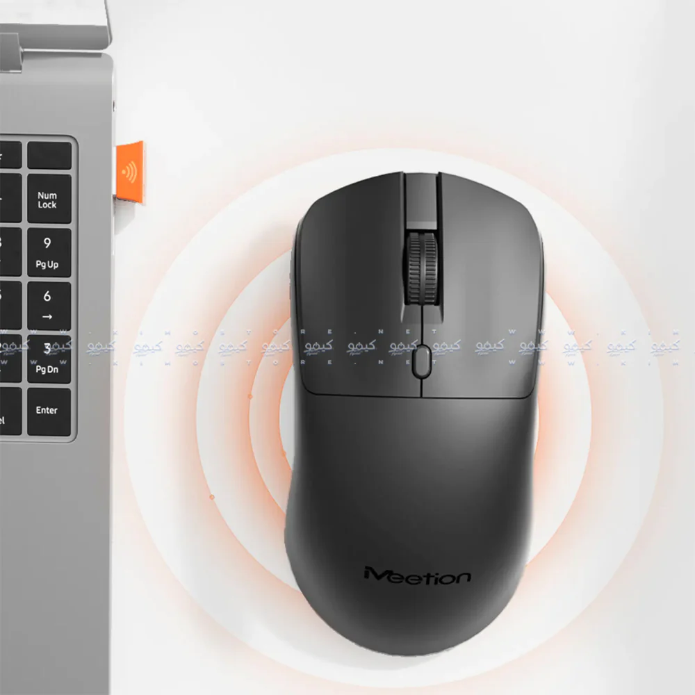 Meetion R546 Wireless Mouse 1600Dpi - Dark Gray - Image 3
