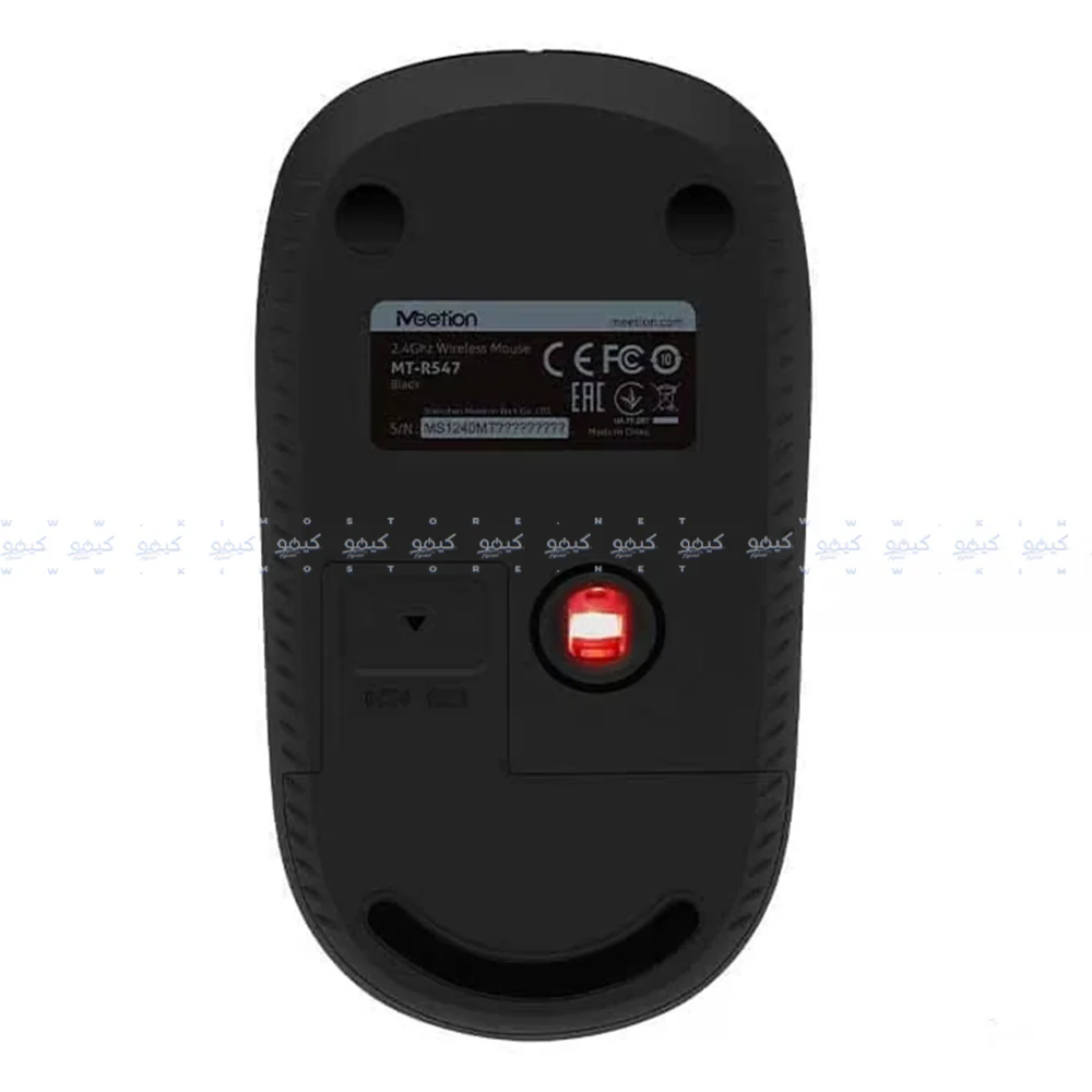 Meetion R547 Wireless Mouse 1600Dpi - Black - Image 5
