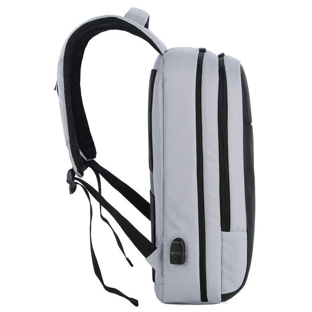 Meinaili 1802 Laptop Backpack - Grey - Image 3