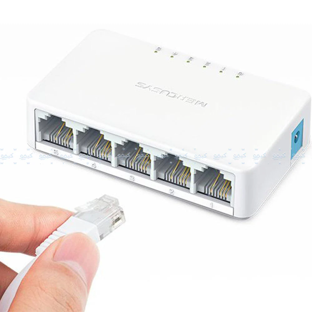 Mercusys MS105 Unmanaged Desktop Switch 5 Ports 10/100Mbps - Image 3