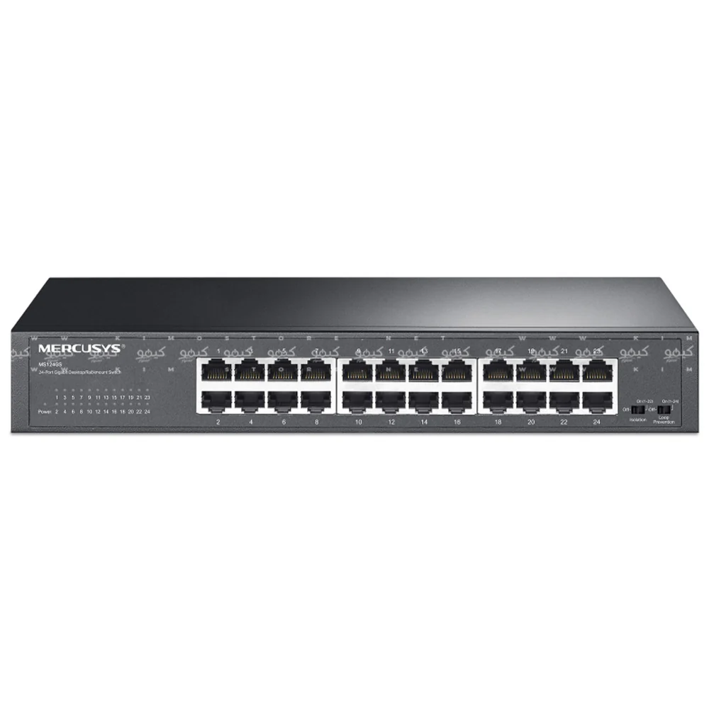 Mercusys MS124GS Unmanaged Rackmount Switch 24 Ports 10/100/1000Mpbs
