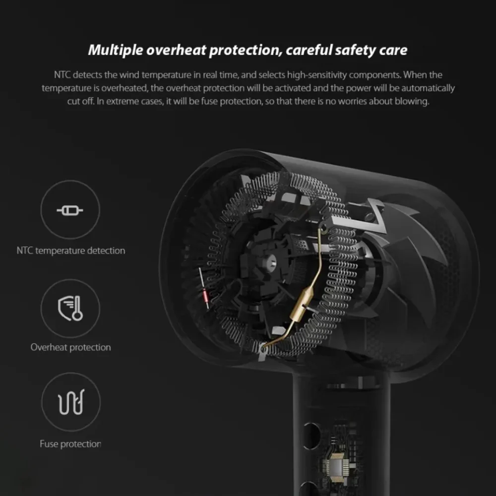 Xiaomi Mi Water Ionic Hair Dryer H300 CMJ02ZHM 1600W - Image 8