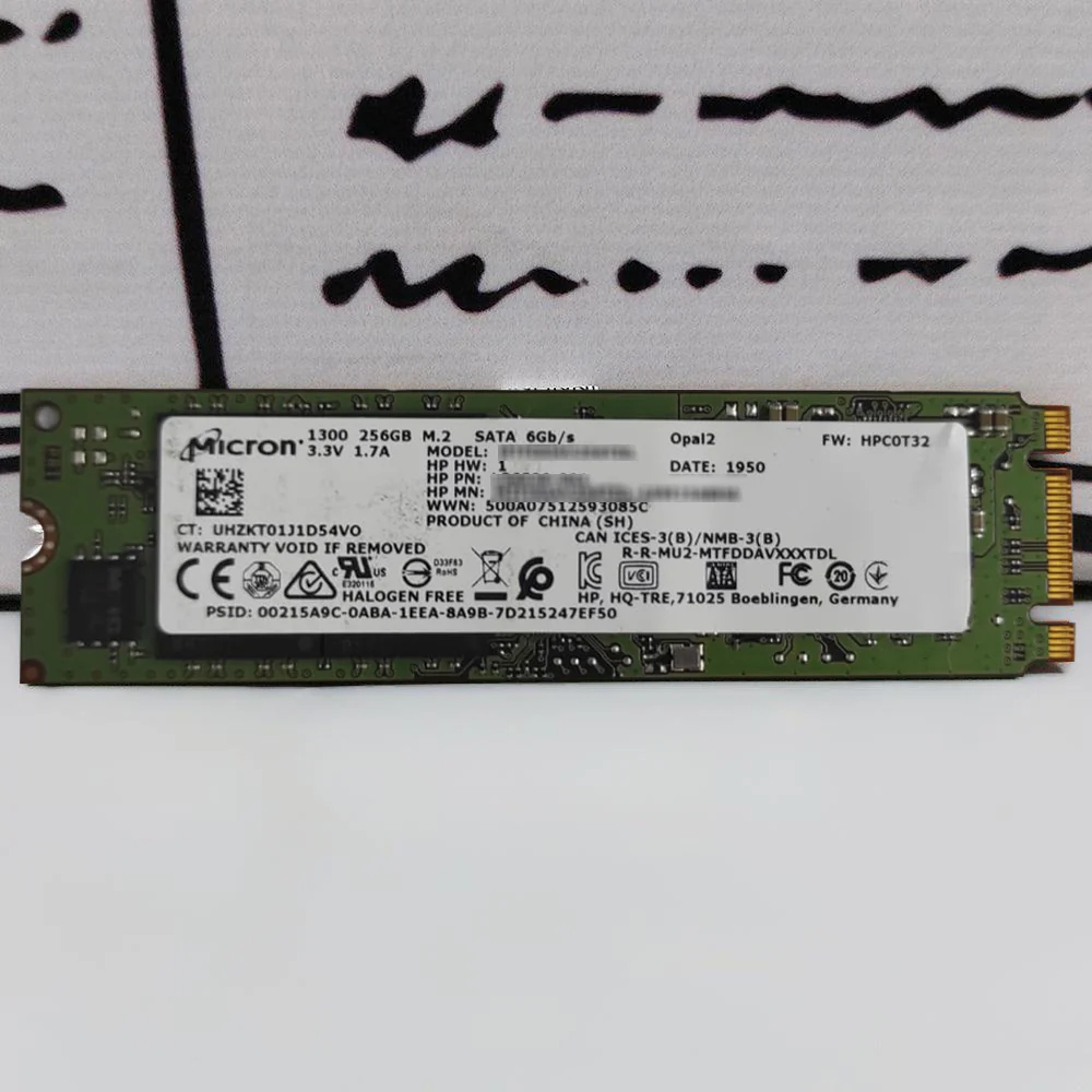 Micron 1100 256GB SATA M.2 SSD (Original Used) - Image 2