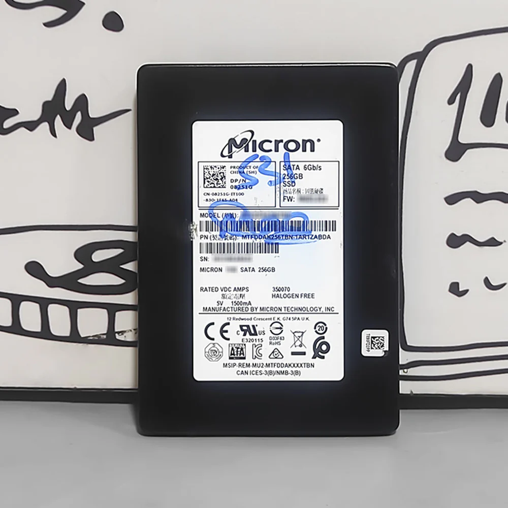 Micron 256GB SATA 2.5 Inch Internal SSD (Original Used) - Image 2