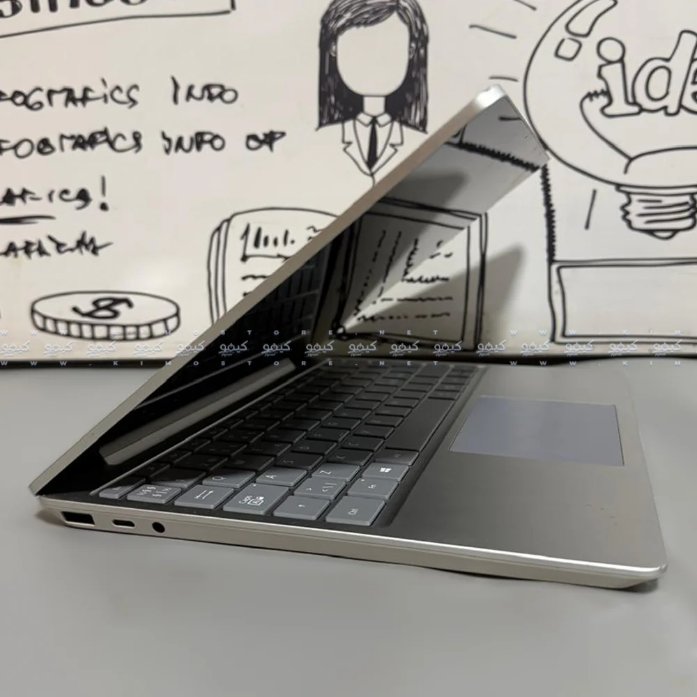 Microsoft Surface Laptop Go (Intel Core i5-1035G1 - 8GB DDR4 - M.2 128GB - Intel UHD Graphics - 12.4 Inch 2K Touchscreen - Cam) Original Used - Image 3