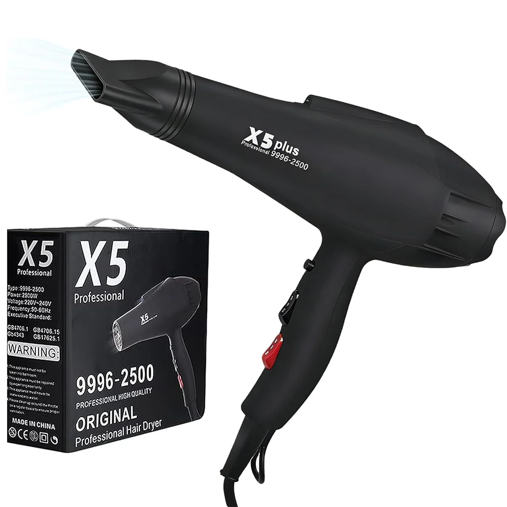 Moehair Pro Extreme Professional Hair Dryer X5 Plus 2500W - Black - Image 3
