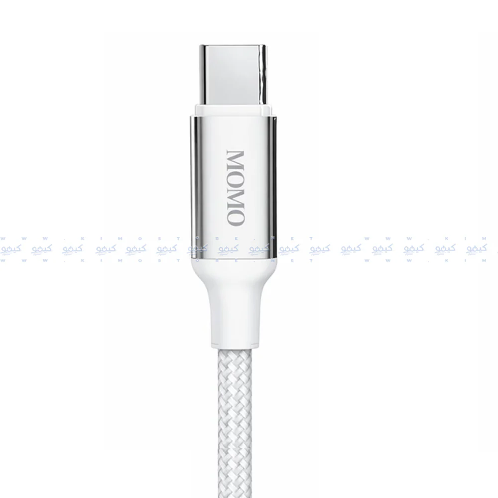 Momo MO-011029 Type-C To Type-C Cable 240W Fast Charging 1.2m - Gray - Image 2
