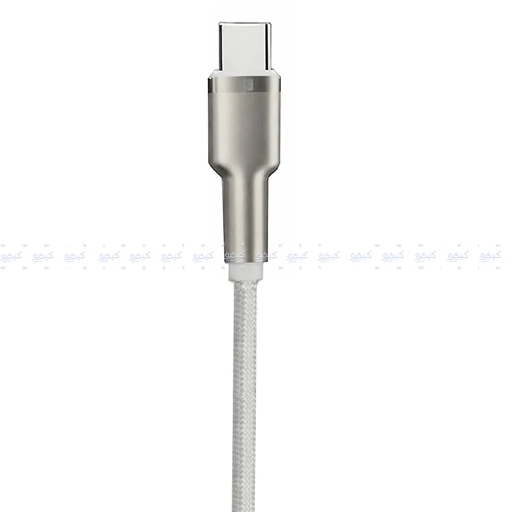 Momo MO-011030 Type-C To Type-C Cable 60W Fast Charging 1.2m - White - Image 2