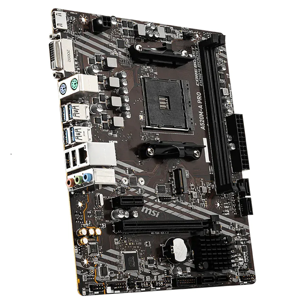MSI A520M-A PRO DDR4 Motherboard AM4 - Image 3
