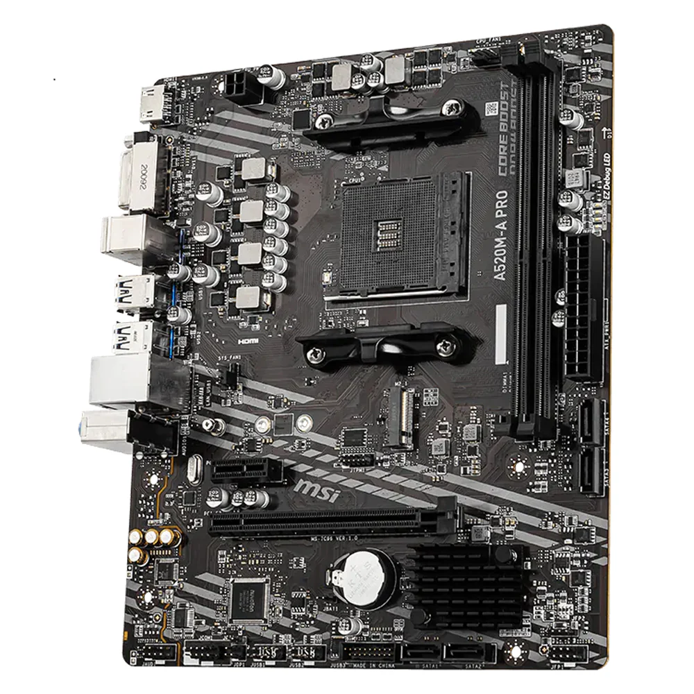 MSI A520M-A PRO DDR4 Motherboard AM4 - Image 4